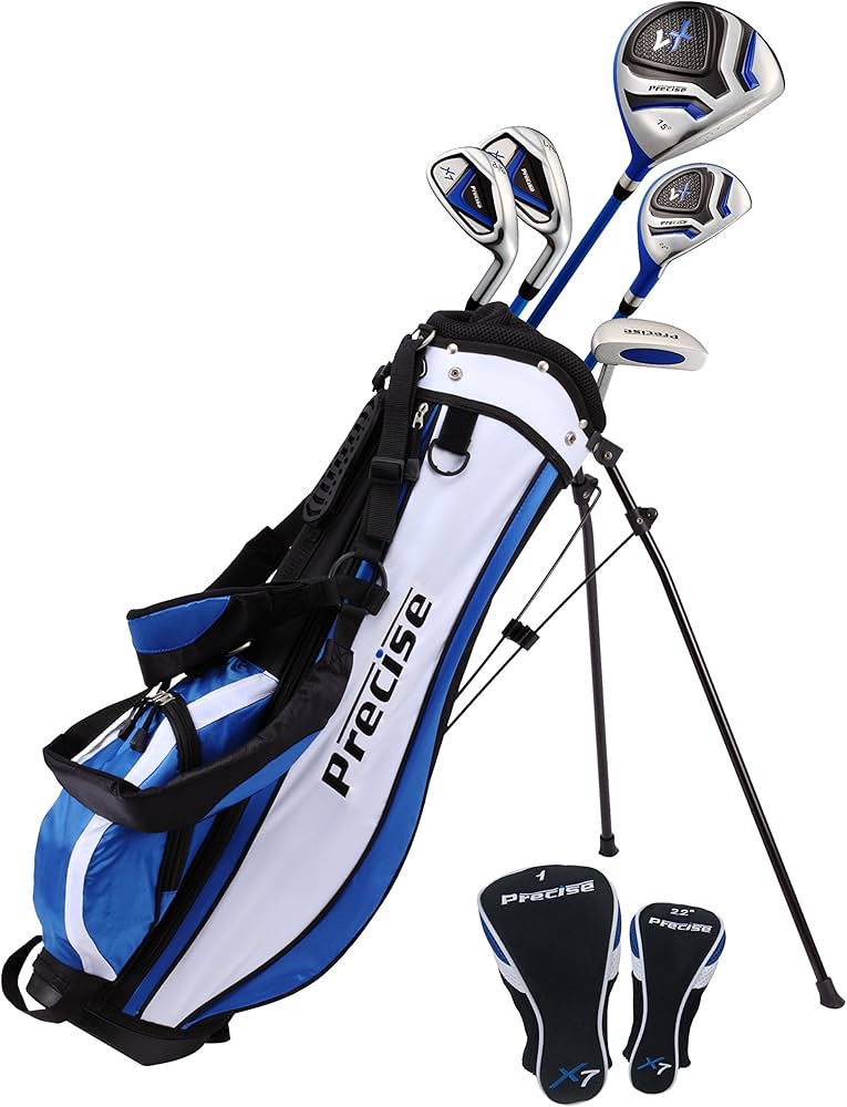 Precise X7 Junior Complete Golf Club Set for Children Kids